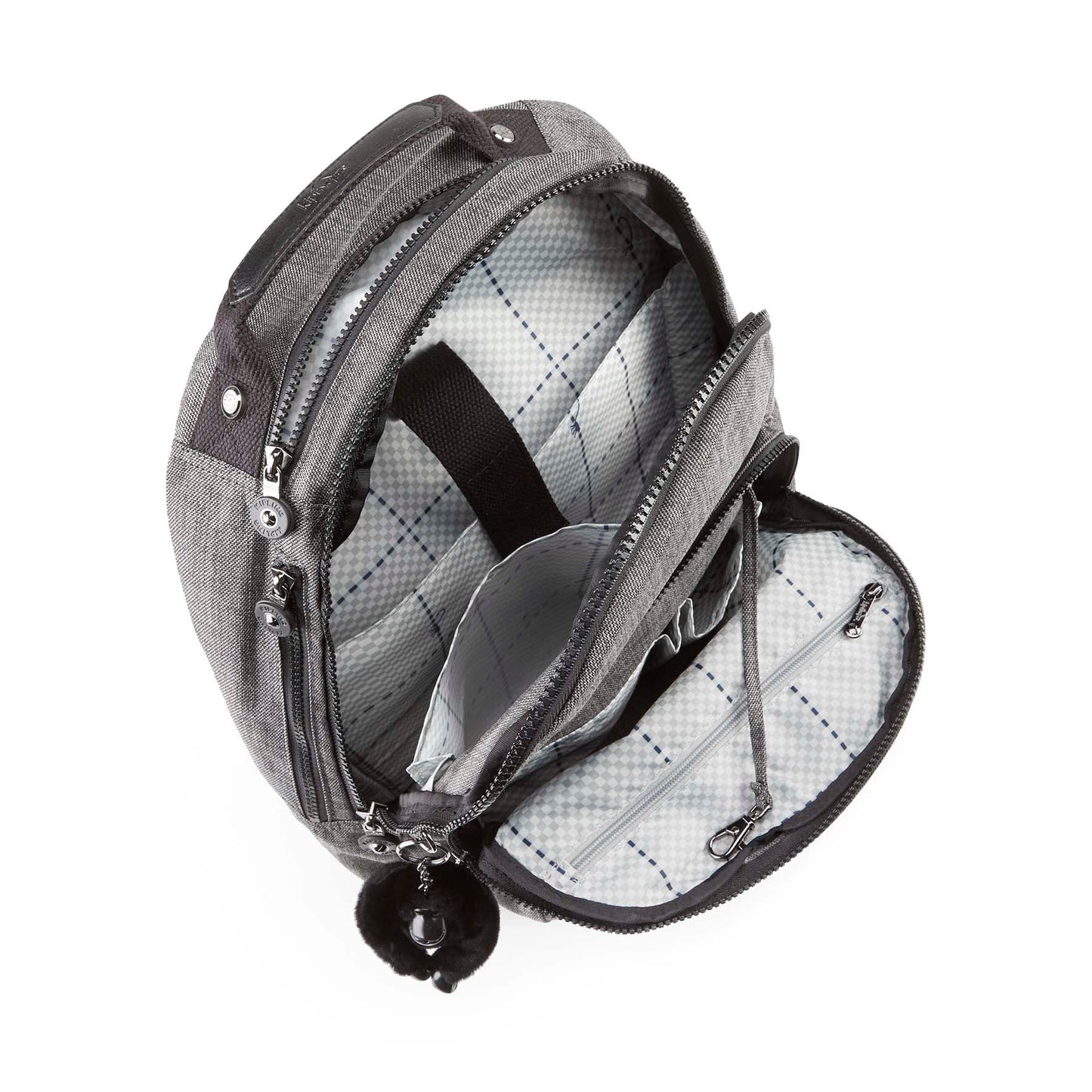 Kipling Clas Seoul Cotton Grey