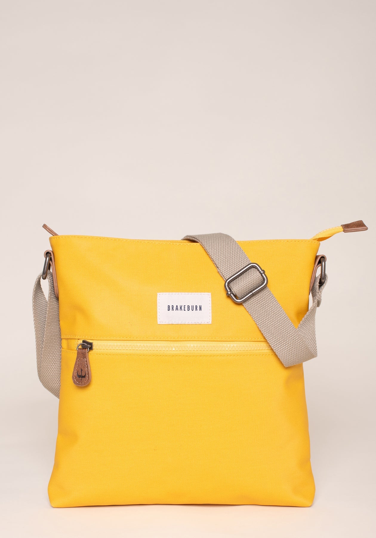BRAKEBURN YELLOW CROSS BODY BAG