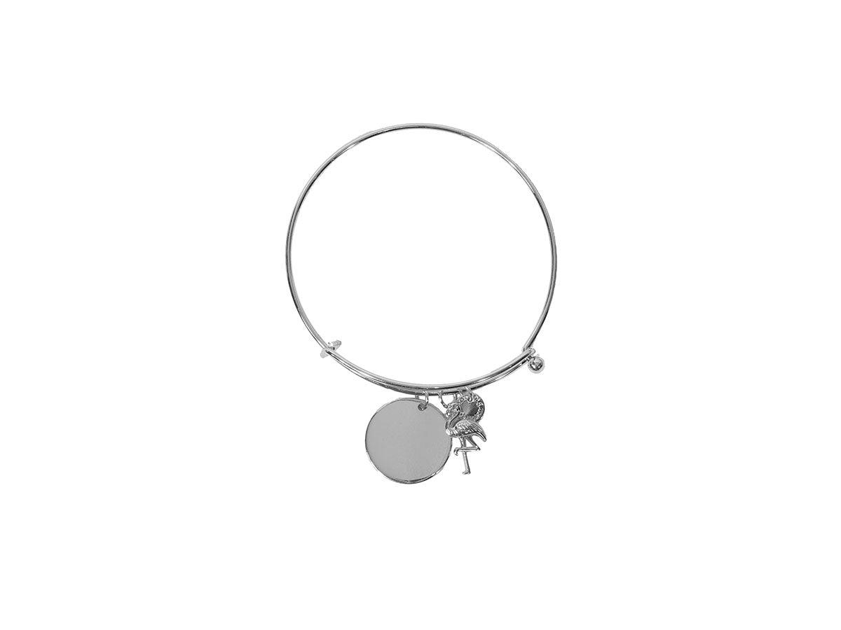 Dora Flamingo And Disc Bracelet